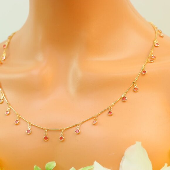"New Beautiful Design Necklace Chain for Women/Girls, Gift, N502 - Picture 4 of 10